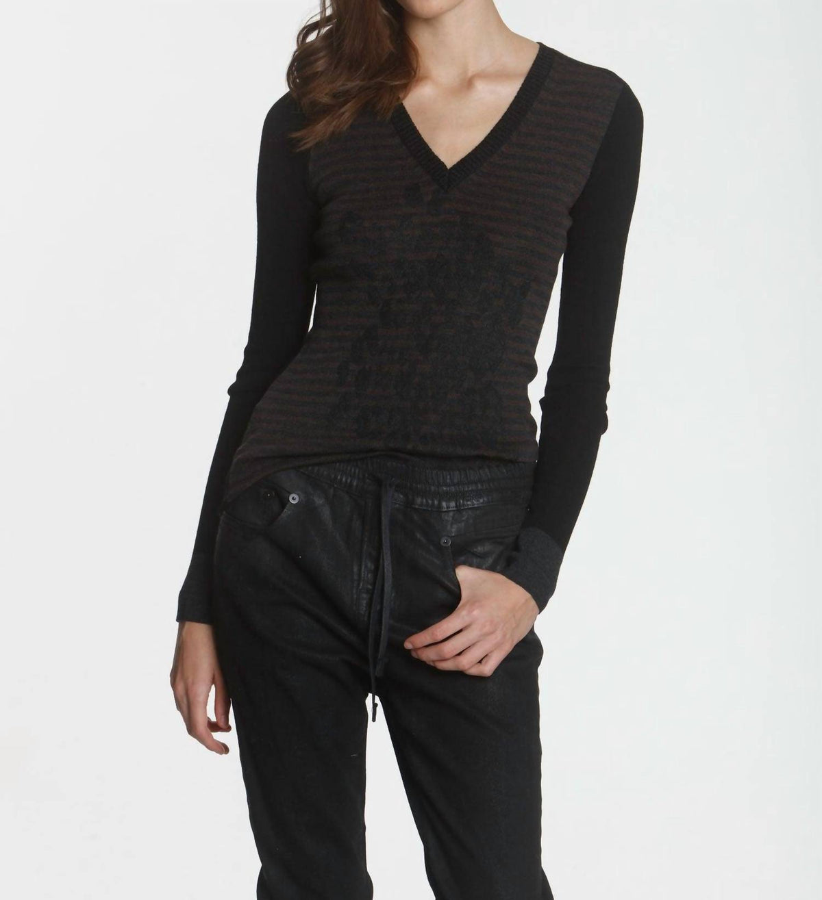 Label+Thread - Women's Leopard Rib Vee