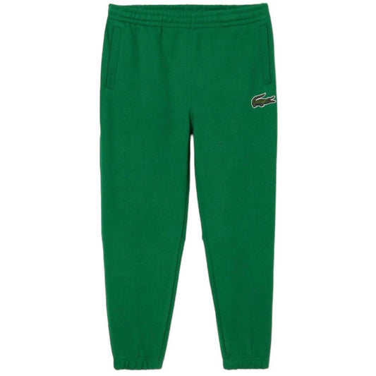 Lacoste - Fleece Trackpants - clothing - green - joggers