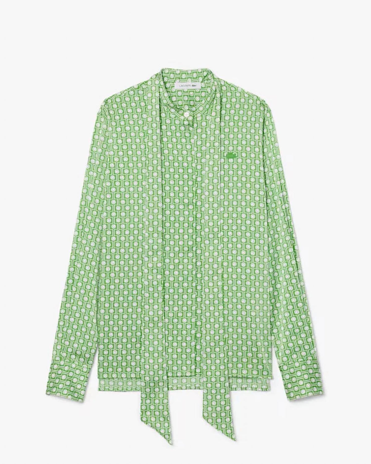 Lacoste - Removable Tie Collar Shirt