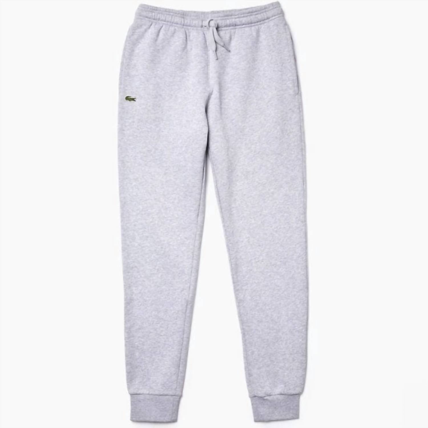Lacoste - Sport Fleece Tennis Sweatpants - clothing - grey - joggers