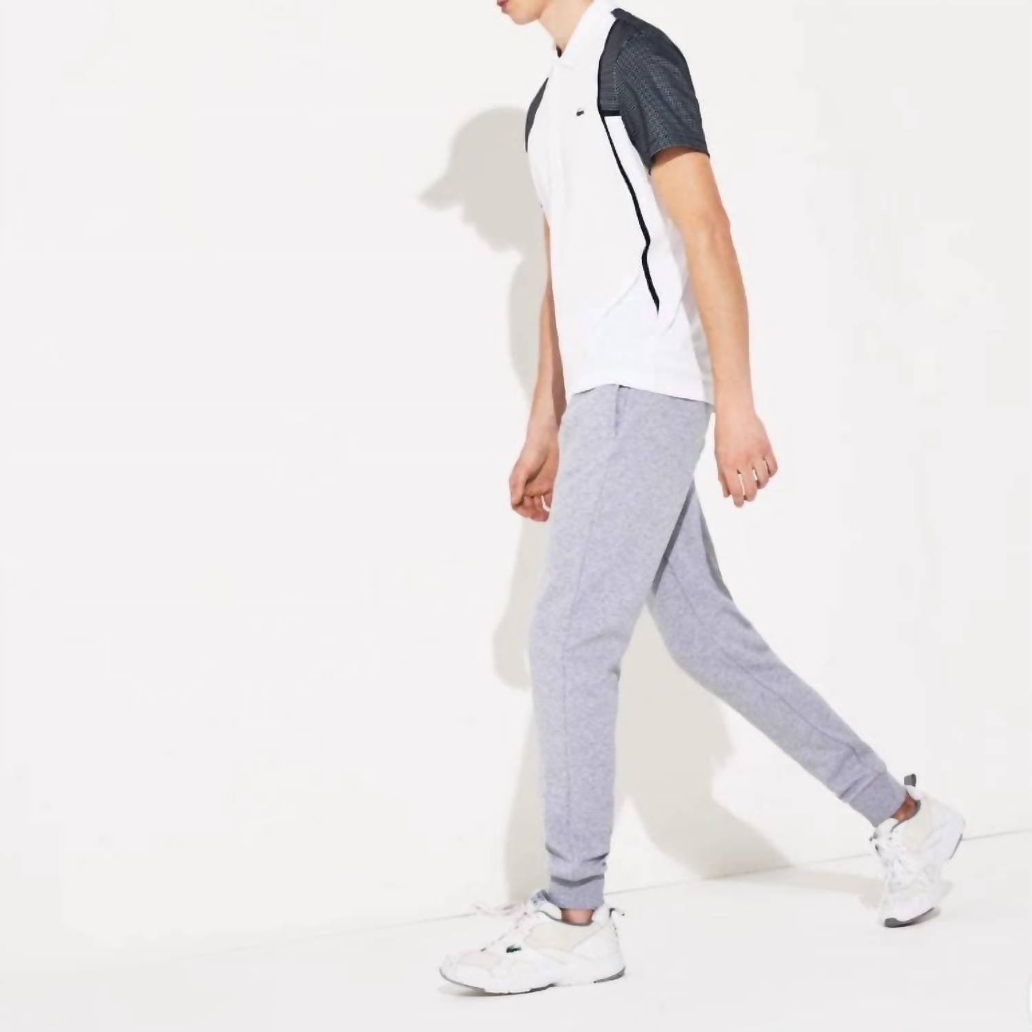Lacoste - Sport Fleece Tennis Sweatpants - clothing - grey - joggers
