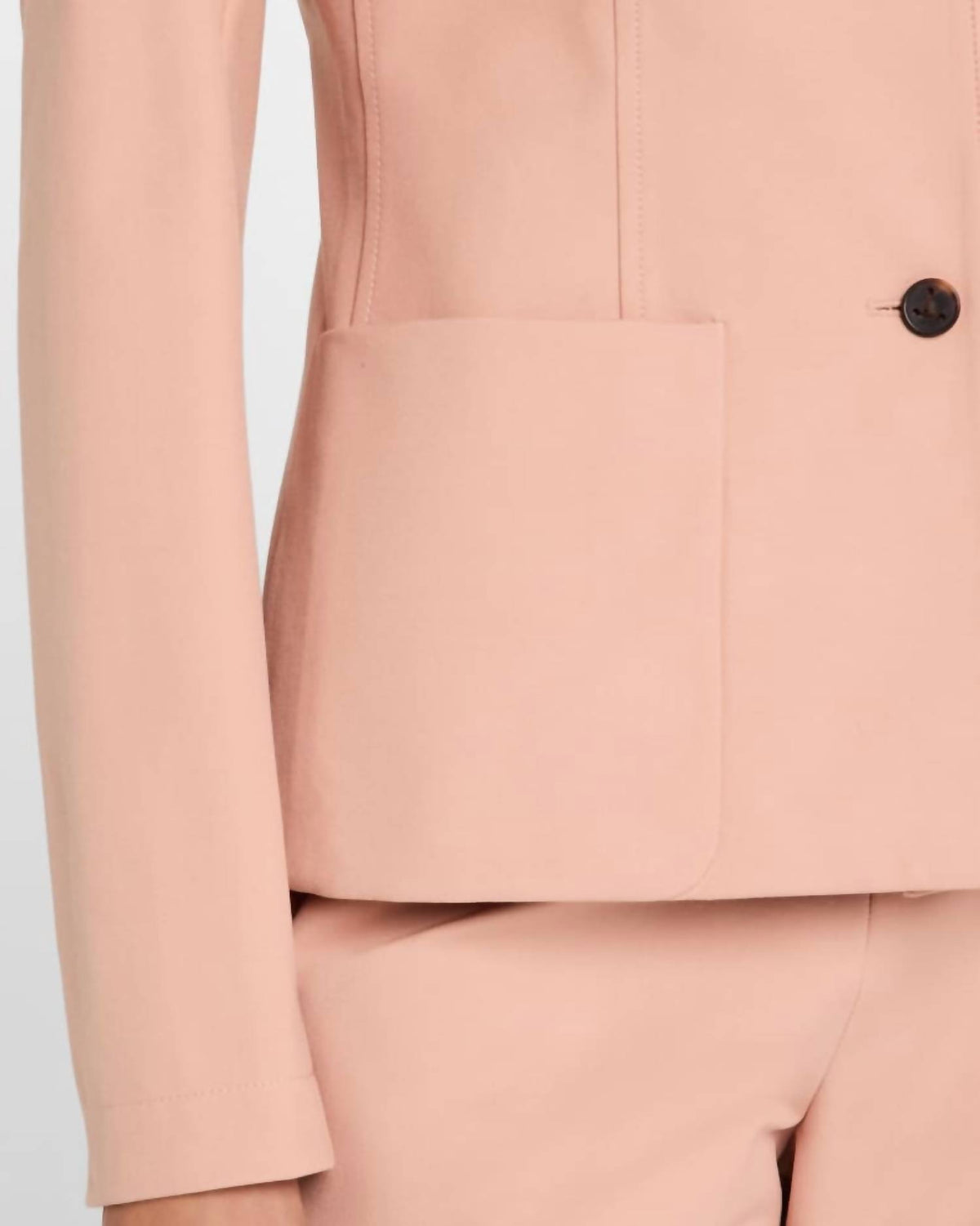 Lafayette 148 - Notched-lapel Techno Stretch Twill Jacket