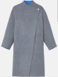 Lafayette 148 - Reversible Double Face Coat