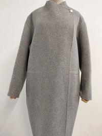 Lafayette 148 - Reversible Double Face Coat