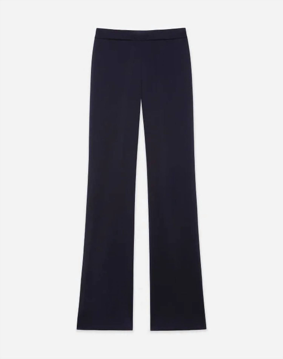 Lafayette 148 - Satin Gates Side Zip Flared Pants