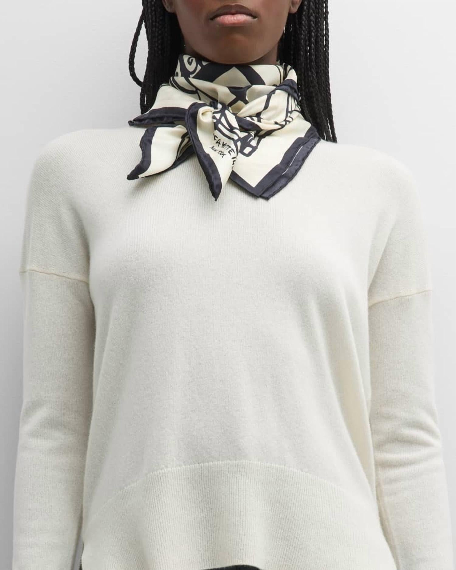 Lafayette 148 - SCARF - accessories - black - scarves