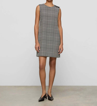 Lafayette 148 - Sleeveless Side Button Shift Dress