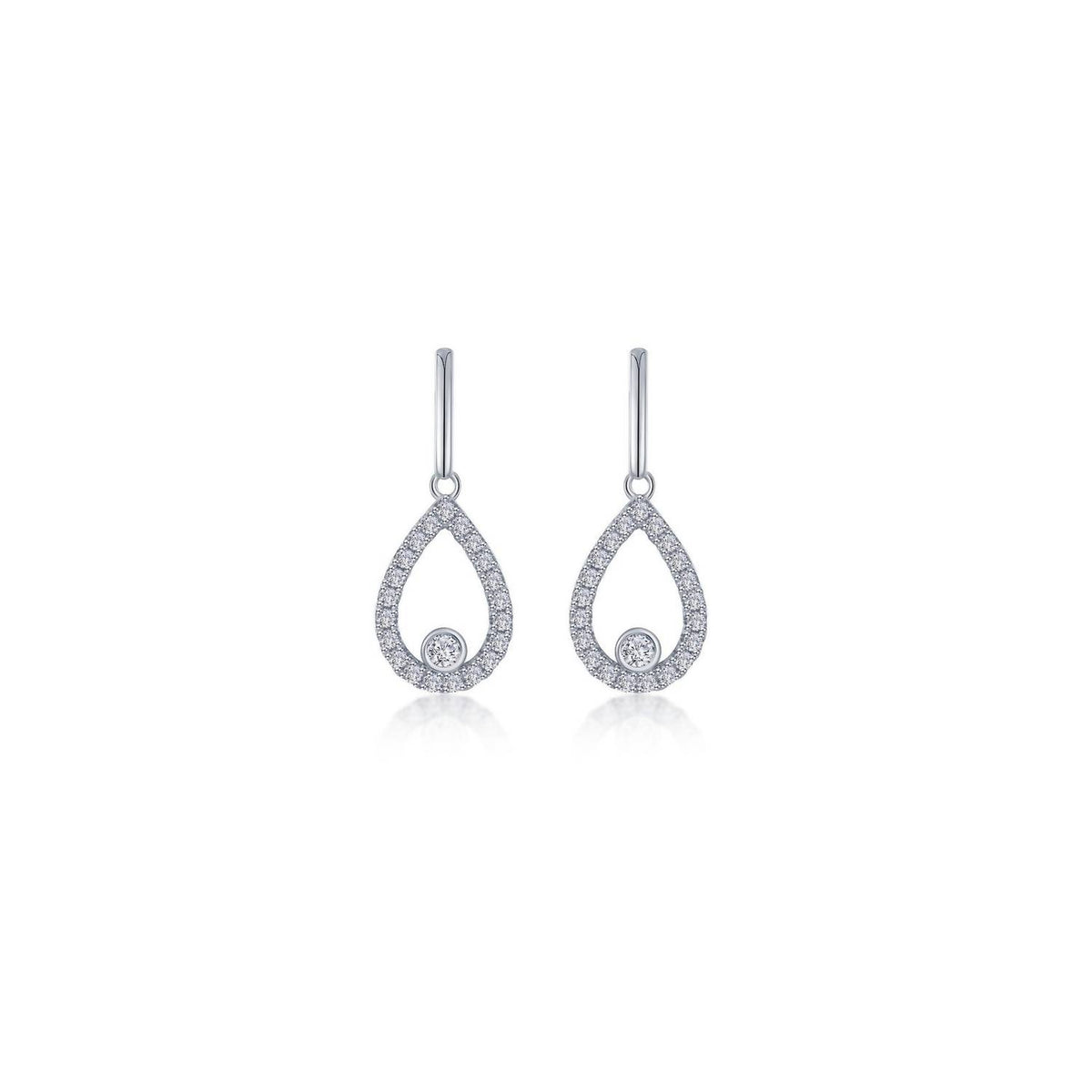 Lafonn - Classic Pear-shaped Drop Earrings