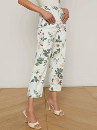 L'Agence - Blaine Cropped Stovepipe Jeans - ankle - clothing - cotton