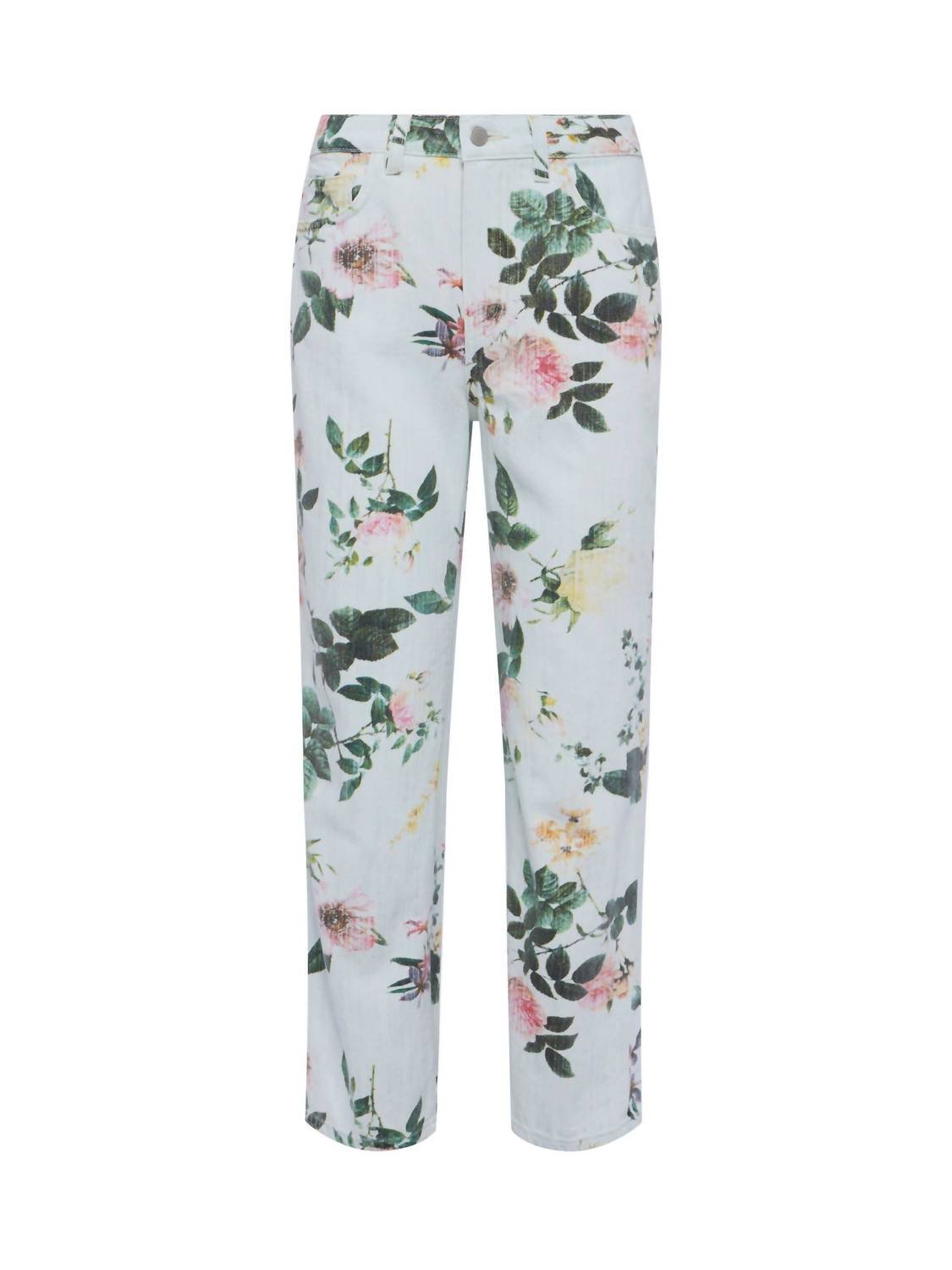 L'Agence - Blaine Cropped Stovepipe Jeans - ankle - clothing - cotton