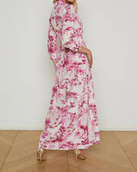 L'Agence - Cameron Silk Dress - clothing - dresses - graphic