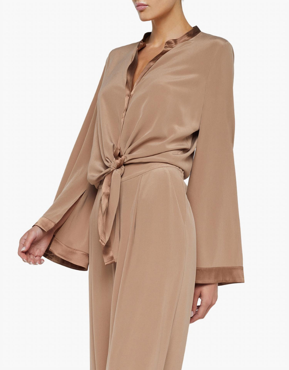 L'Agence - Charlize Bell Sleeve Blouse