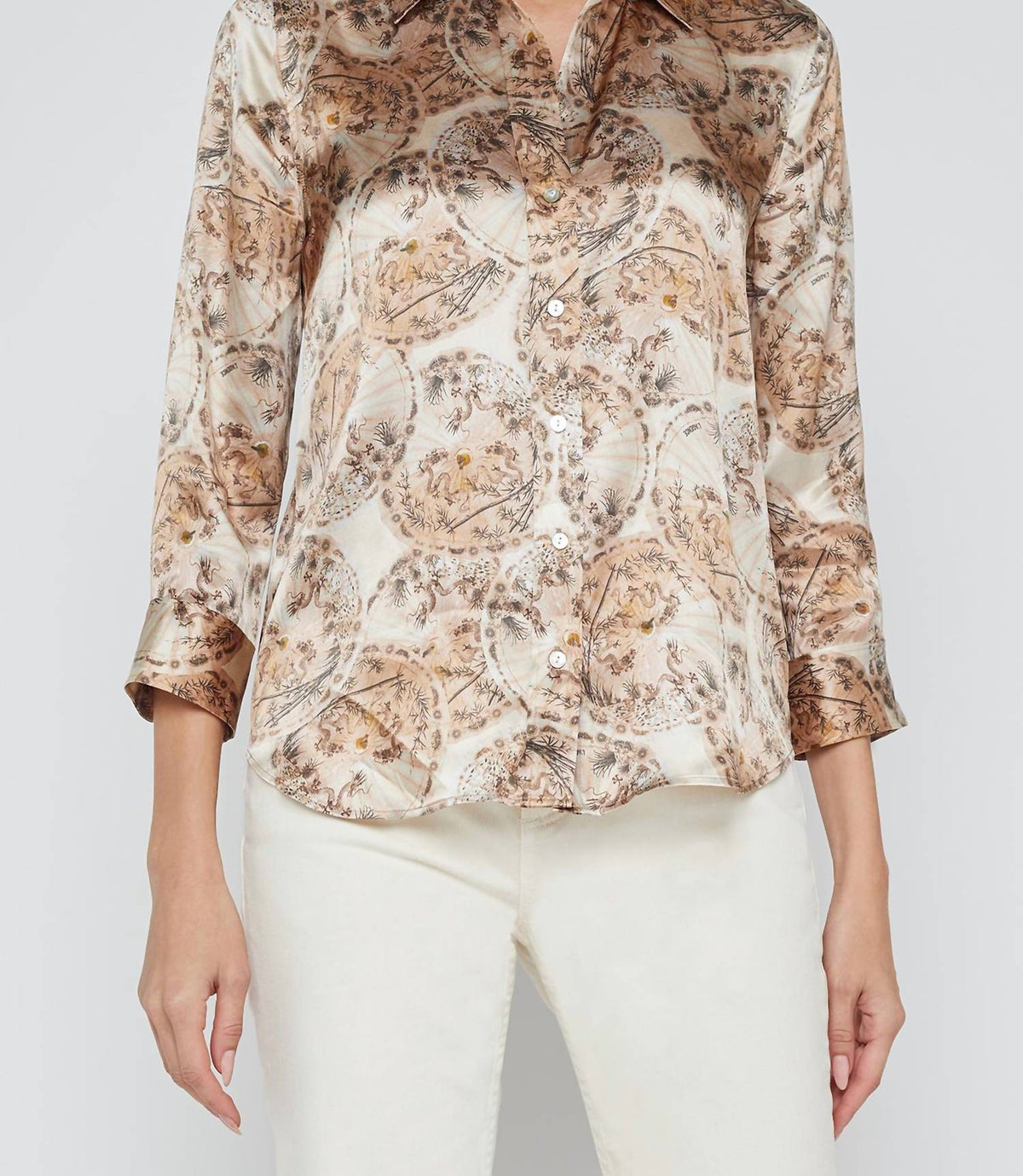L'Agence - Dani Silk Blouse