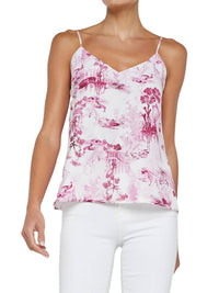 L'Agence - Jane Toile Silk Top - blouses - clothing - patterned