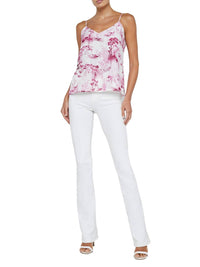 L'Agence - Jane Toile Silk Top - blouses - clothing - patterned