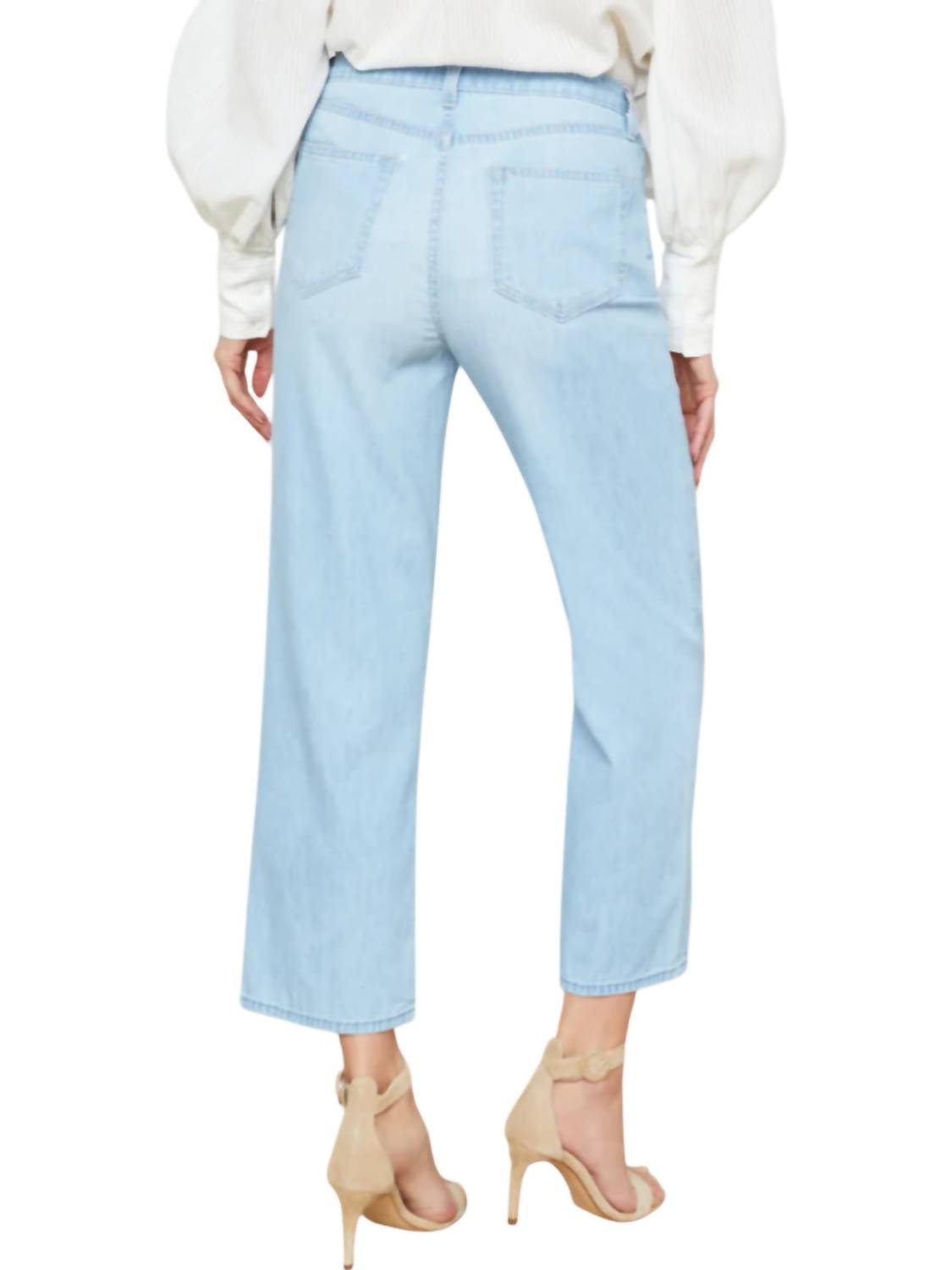 L'Agence - June Cropped Stovepipe Jeans