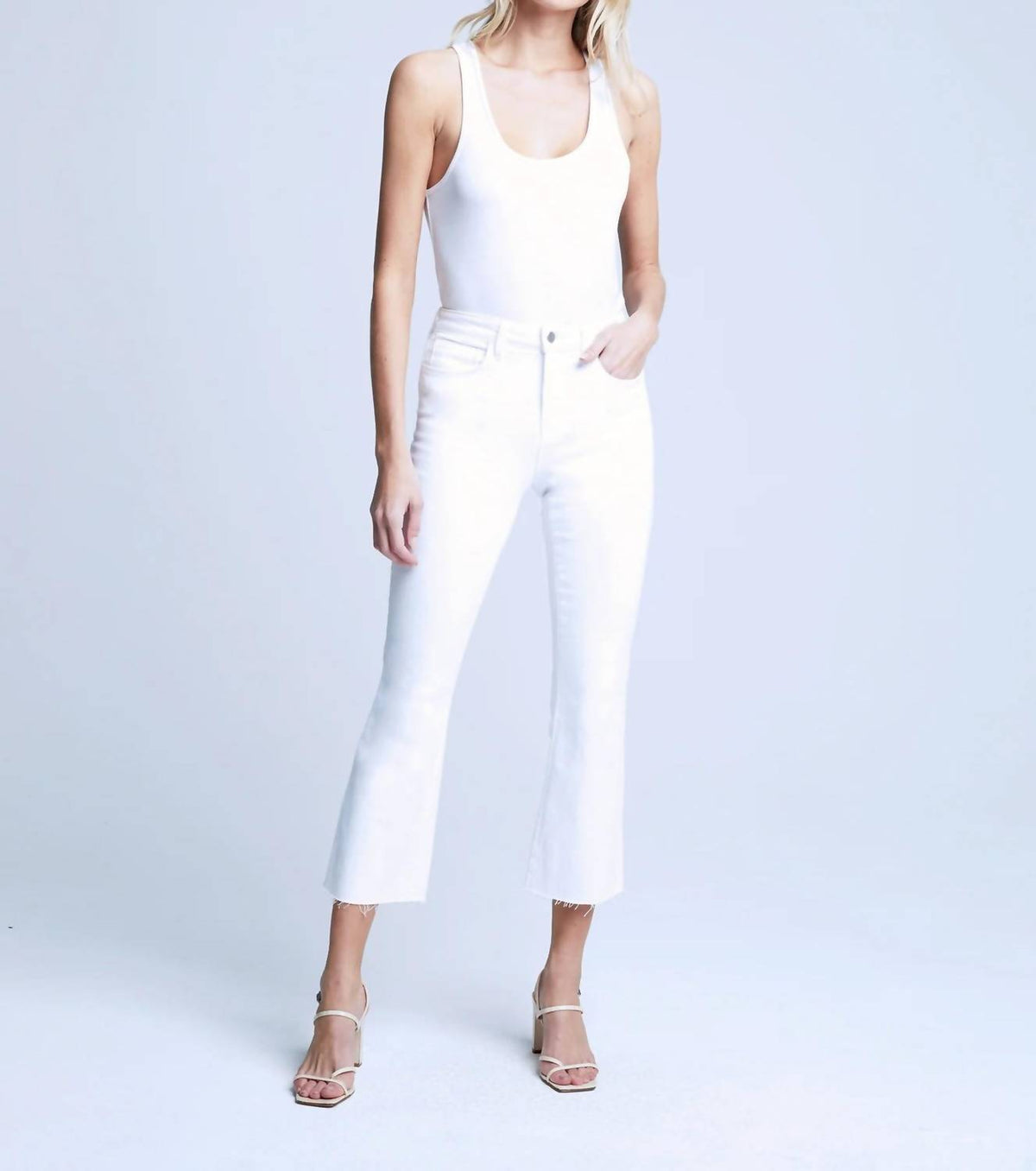 L'Agence - Kendra Crop Flare Jeans