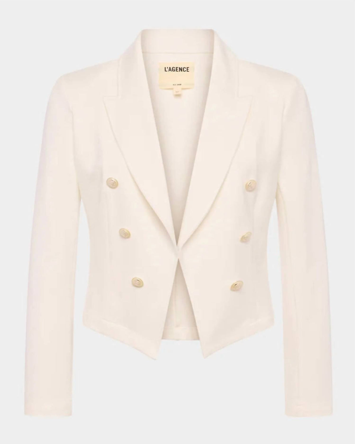 L'Agence - Wayne Crop Double Breasted Jacket