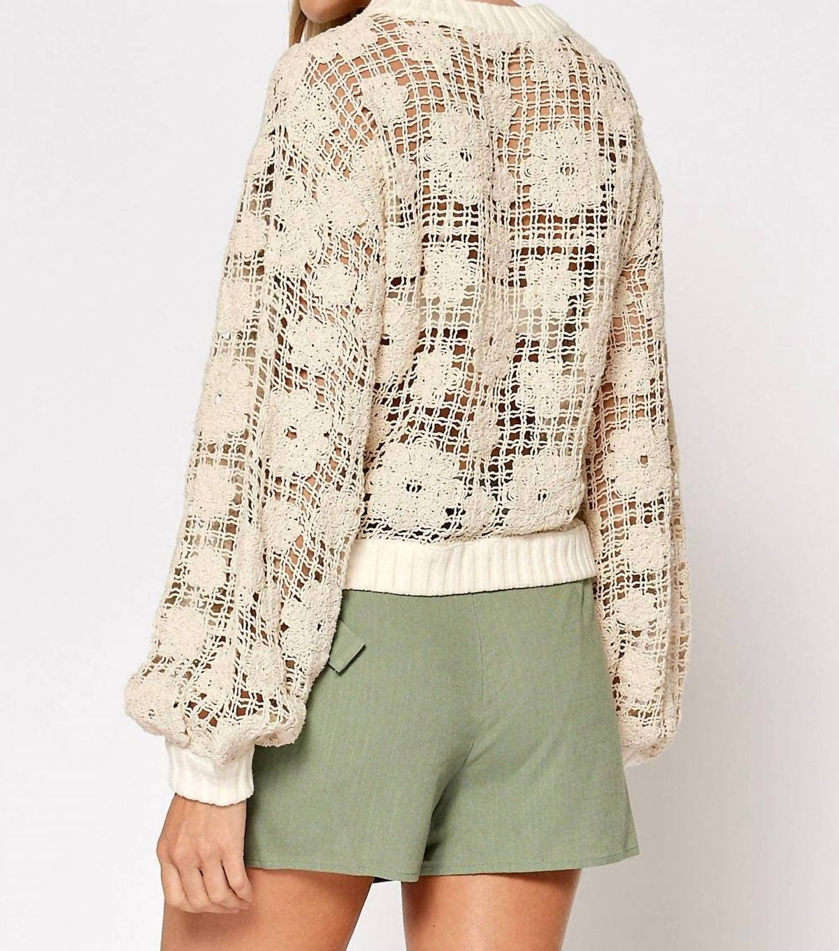 Lalavon - Boho Bloom Crochet Top