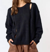 Lalavon - Emily Cut Out Sweater