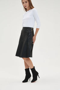 Lalavon - Half Pleat Skirt