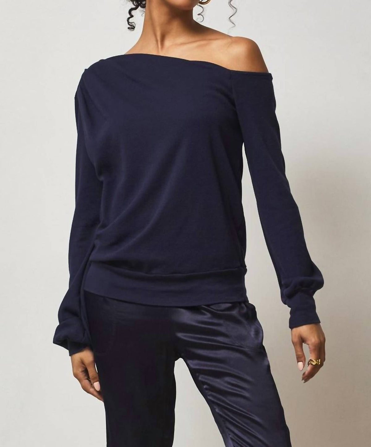 Lamade - Audrey One Shoulder Pullover Top