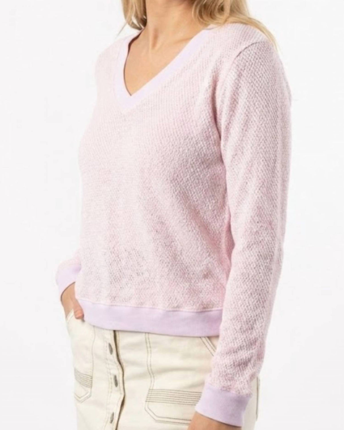 Lamade - Gabrielle V-neck Pullover Top