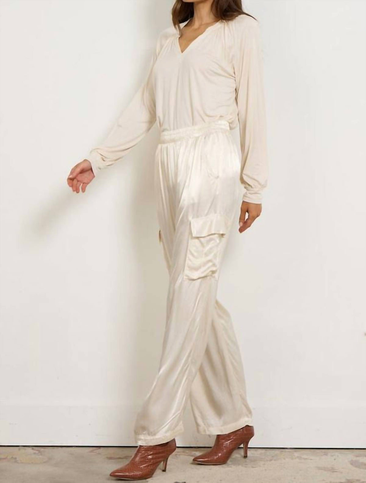 Lamade - Silky Wide Cargo Pant