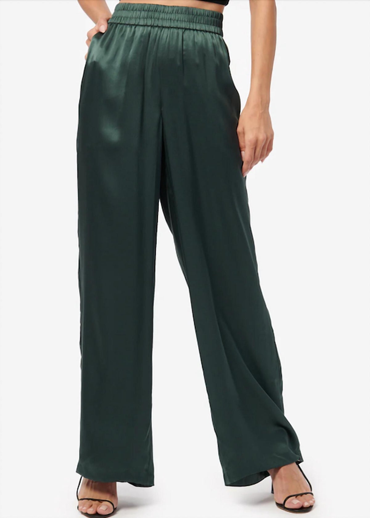 Lamade - Silky Wide Leg Long Pant