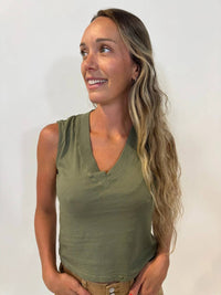 Lamade - Staple V-neck Tank Top