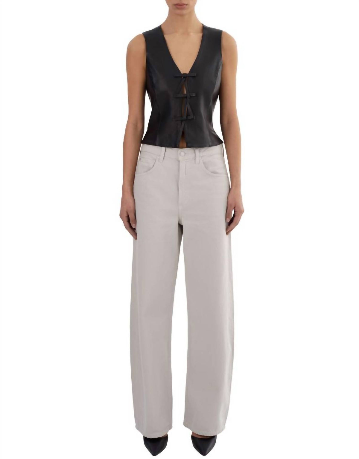 Lamarque - Bastina Leather Top