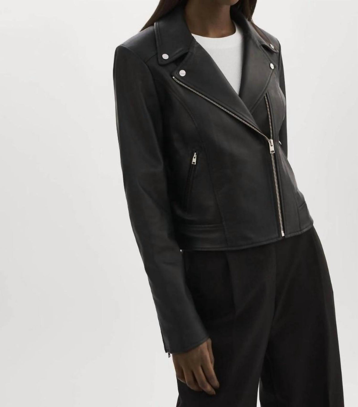 Lamarque - Kelsey Leather Biker Jacket