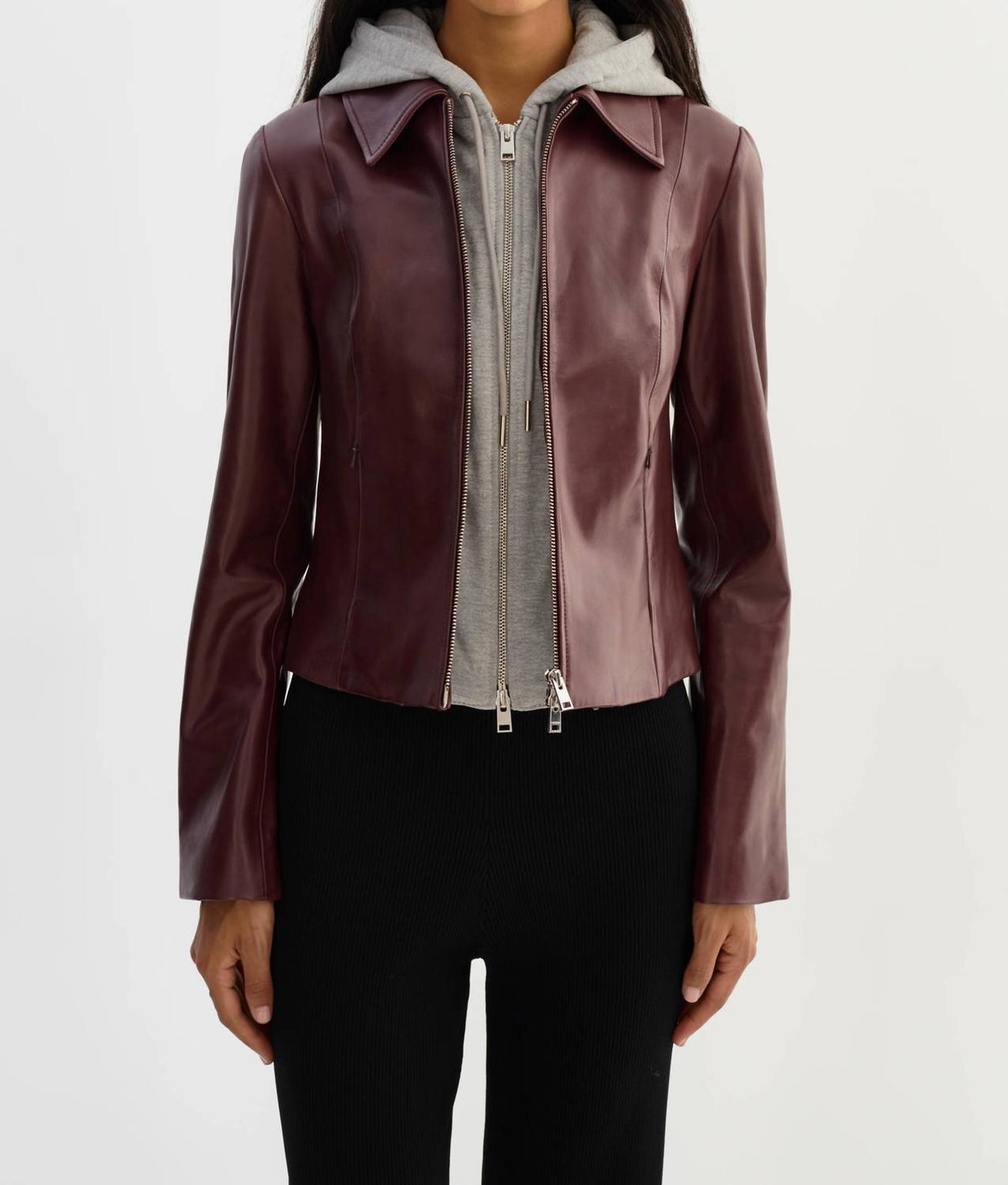 Lamarque - Sally Leather Biker Jacket