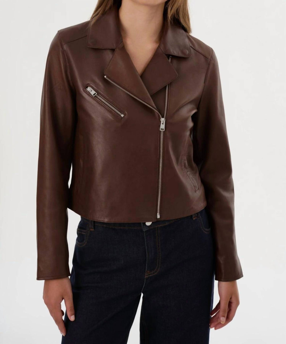 Lamarque - Valeria Leather Biker Jacket