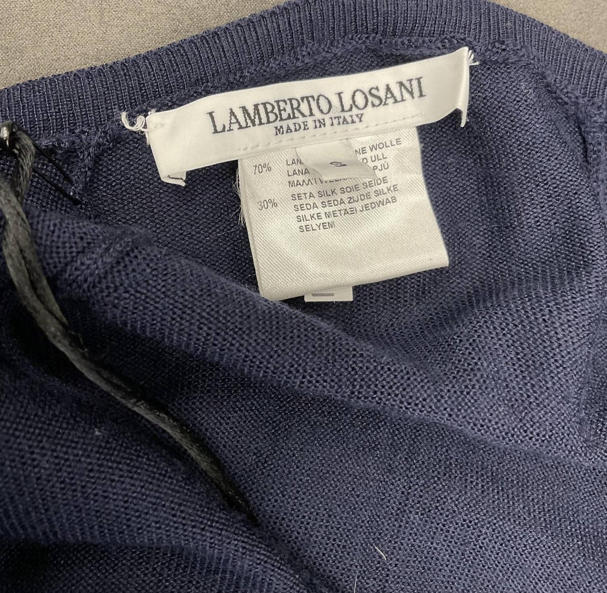 Lamberto Losani - Reversible wool/silk sweater