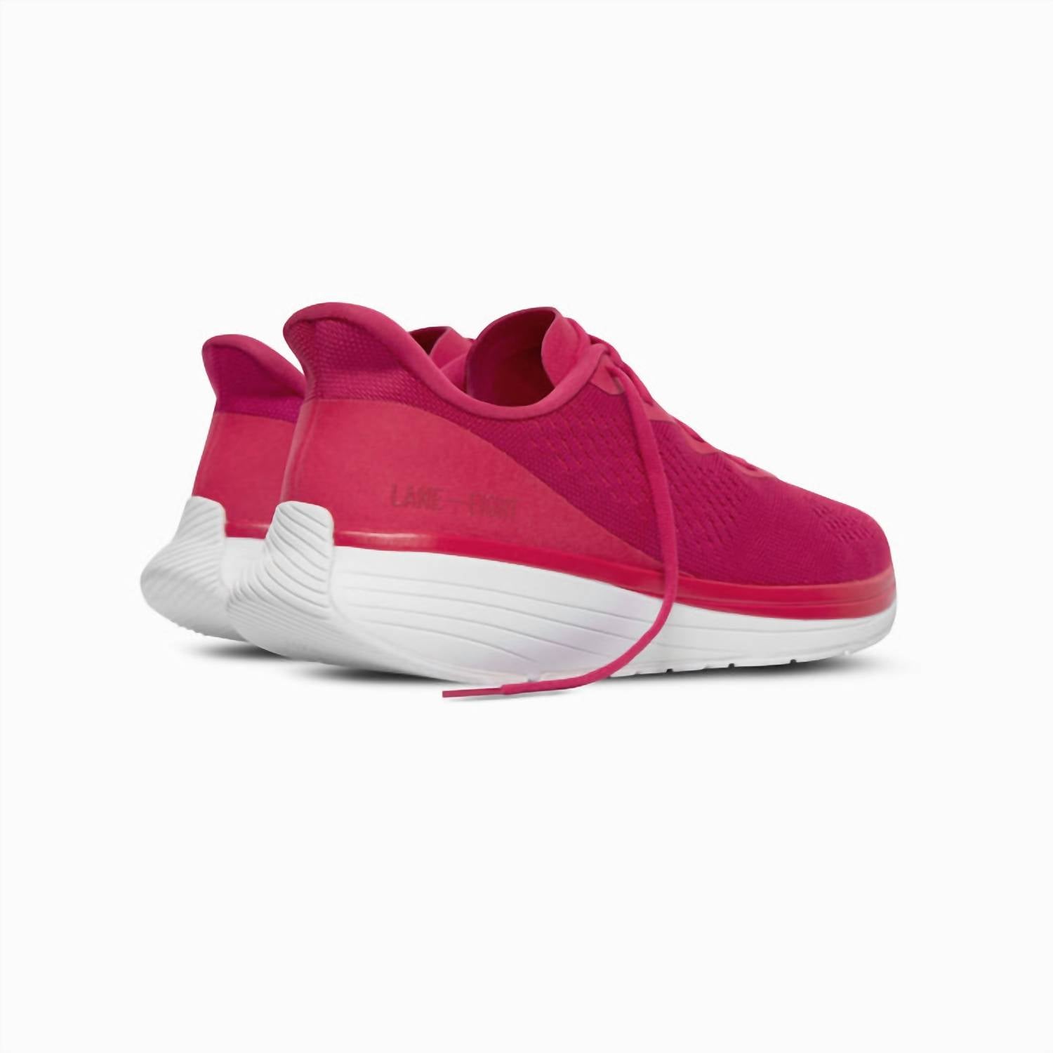 Lane Eight - Women's Relay Trainer Sneakers - pink - shoes - sneakers