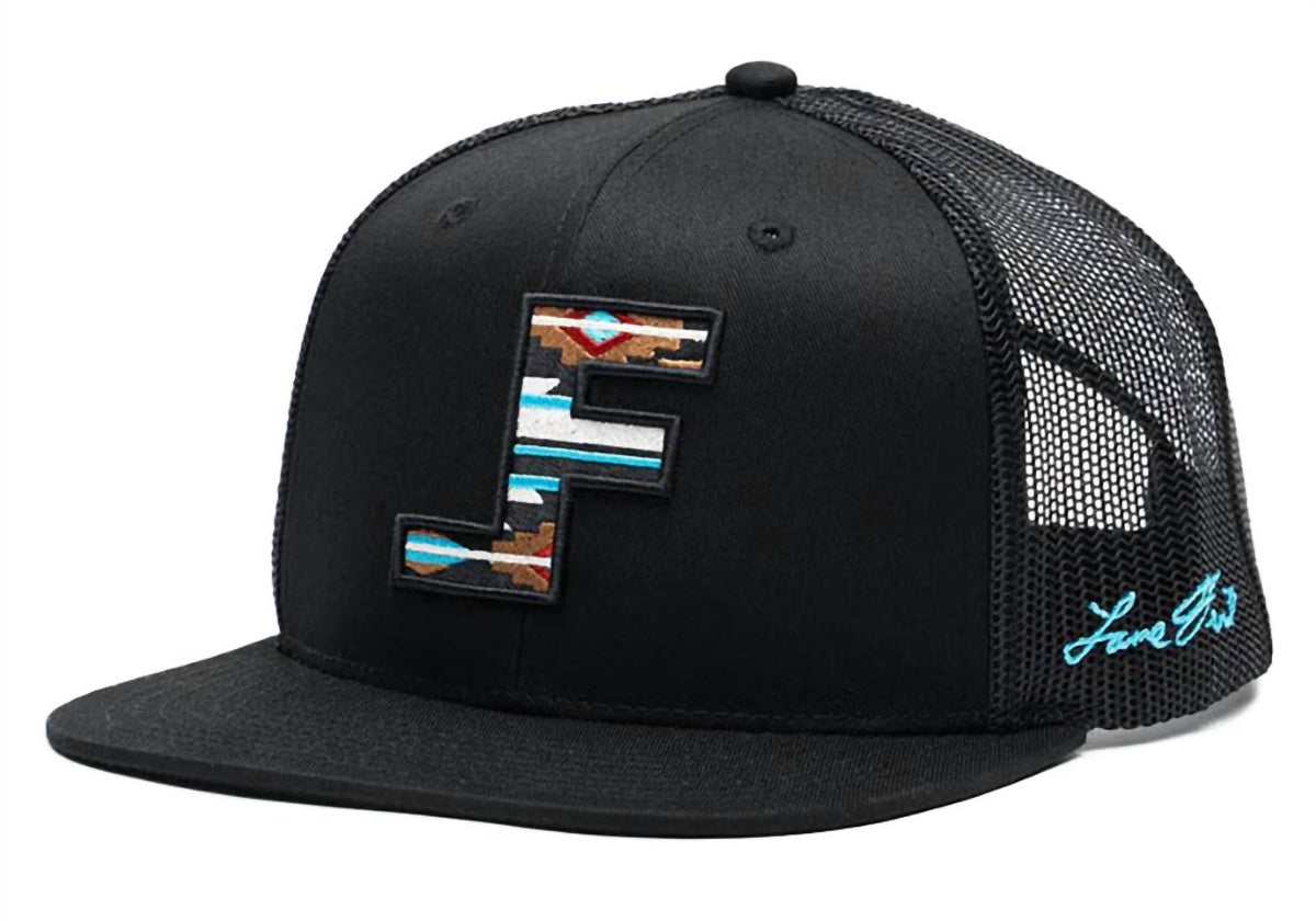 Lane Frost - Aztec Ii Flat Snapback Cap