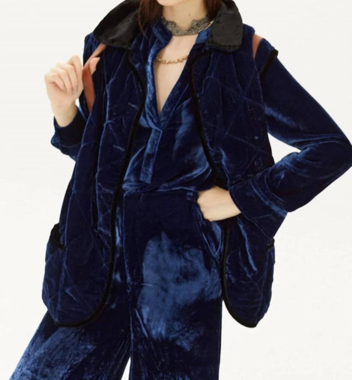 Lanhtropy - Alice Velvet Vest