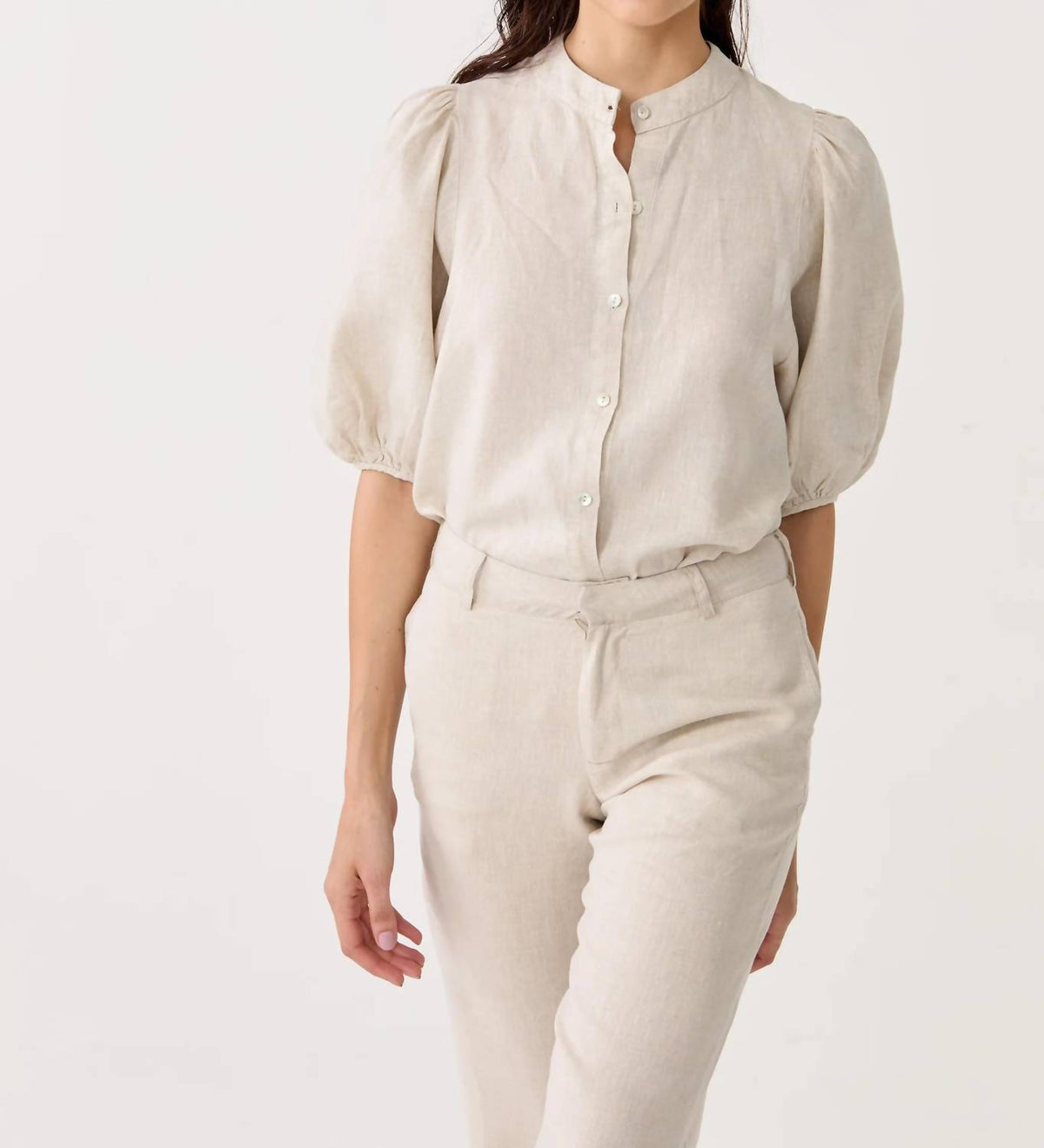 Lanhtropy - Bubble Linen Shirt