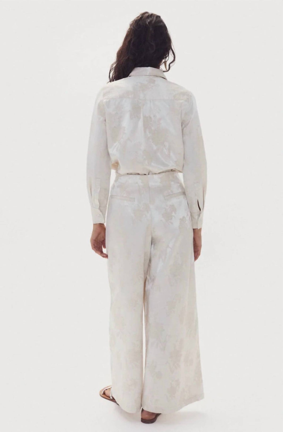 Lanhtropy - Culotte Brocade Pant