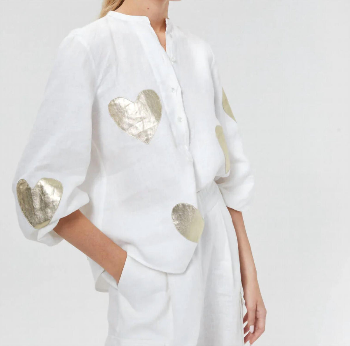 Lanhtropy - Cupid Linen Long Sleeve Shirt