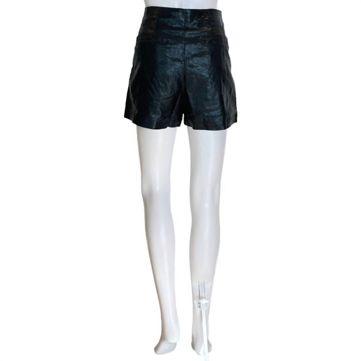Lanhtropy - Women's Frida Metallic Linen Shorts