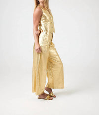 Lanhtropy - Jack Metallic Linen Vest
