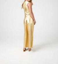 Lanhtropy - Jack Metallic Linen Vest