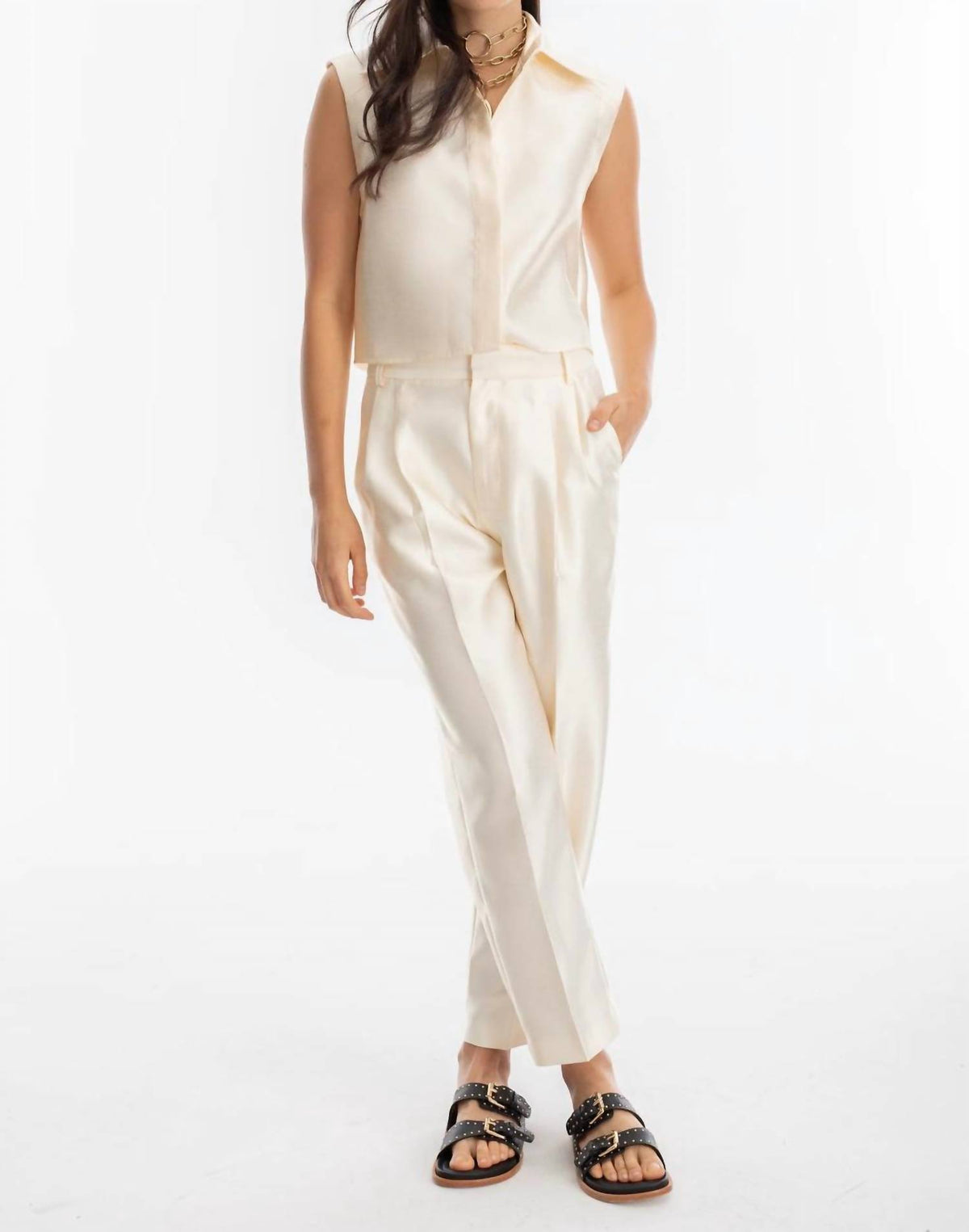 Lanhtropy - Rome Taffeta Pant