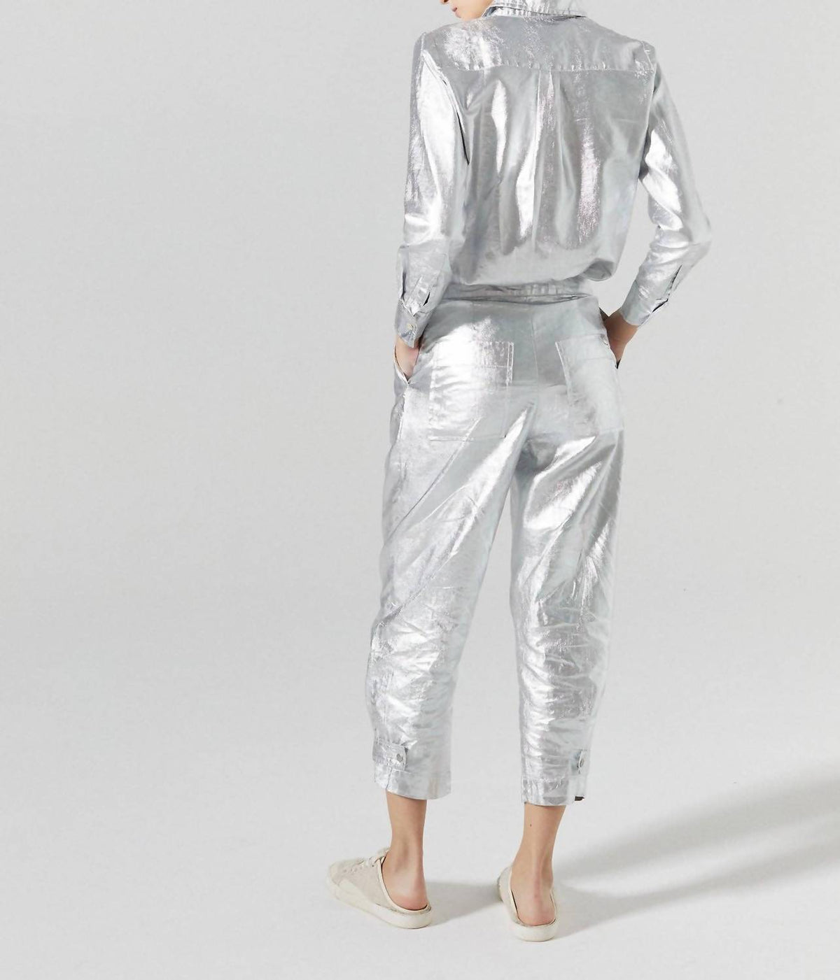 Lanhtropy - San Marino Metallic linen Shirt