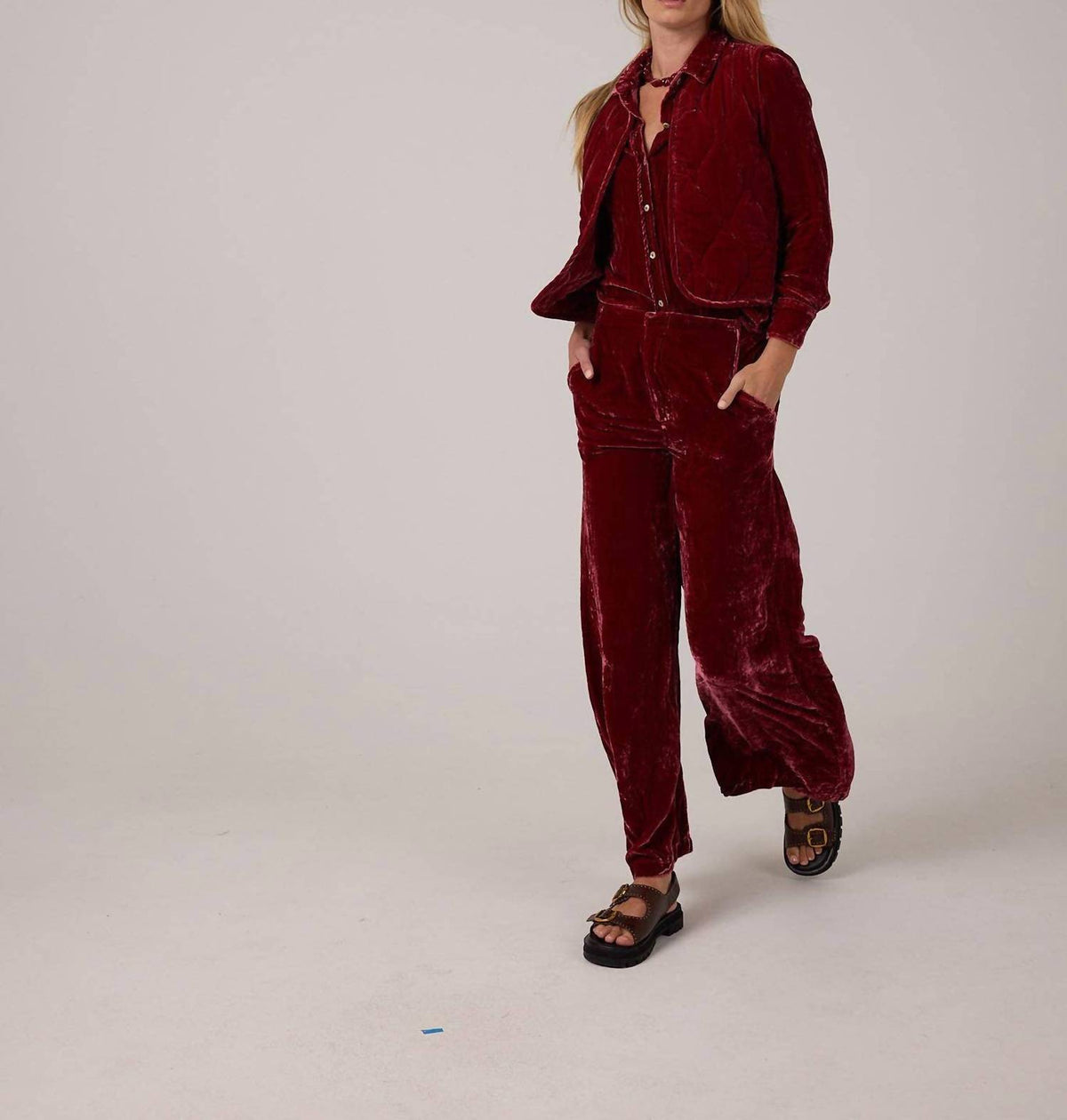 Lanhtropy - Women's Luna Velvet Pants