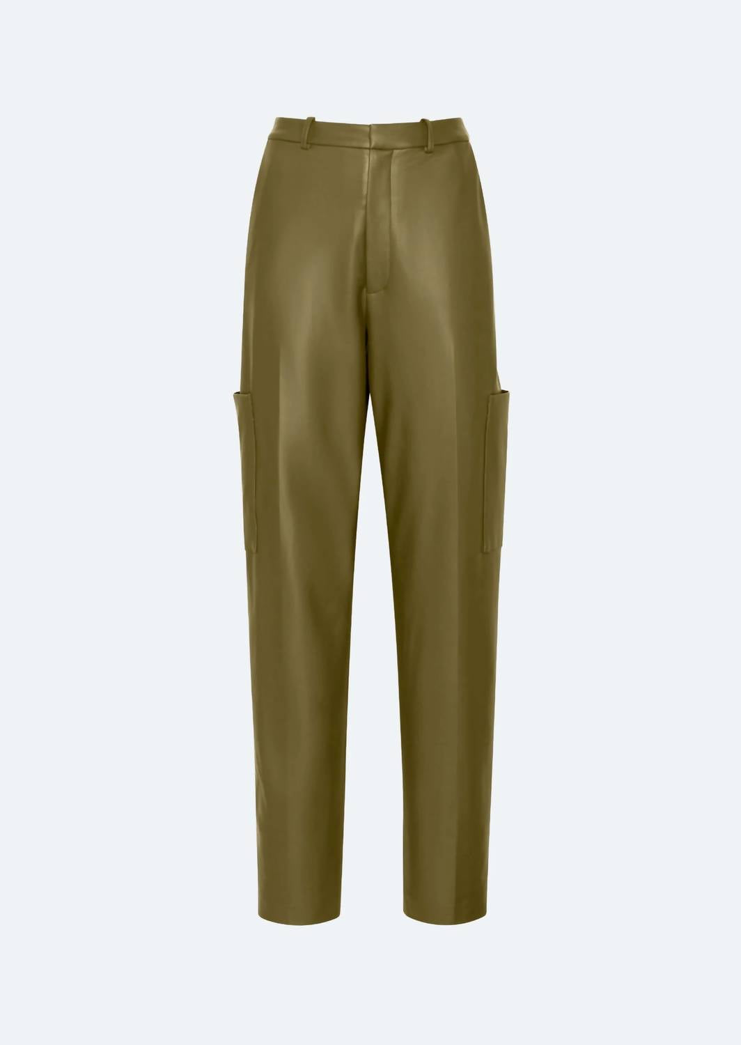 Lapointe - Stretch Faux Leather Tapered Trouser