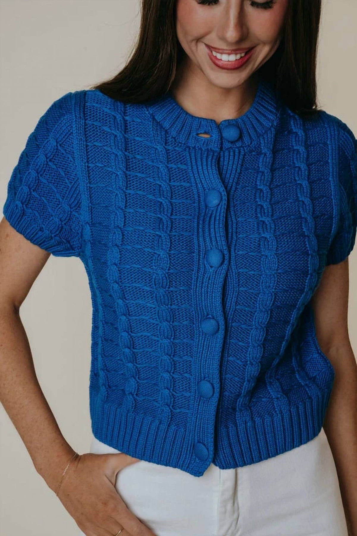Laroque - Melanie Button Front Top