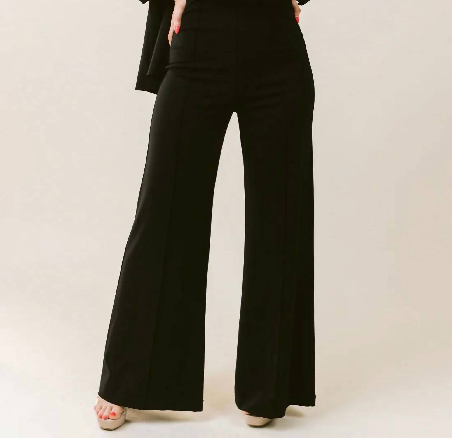 Laroque - Palmer Pants - black - clothing - pants